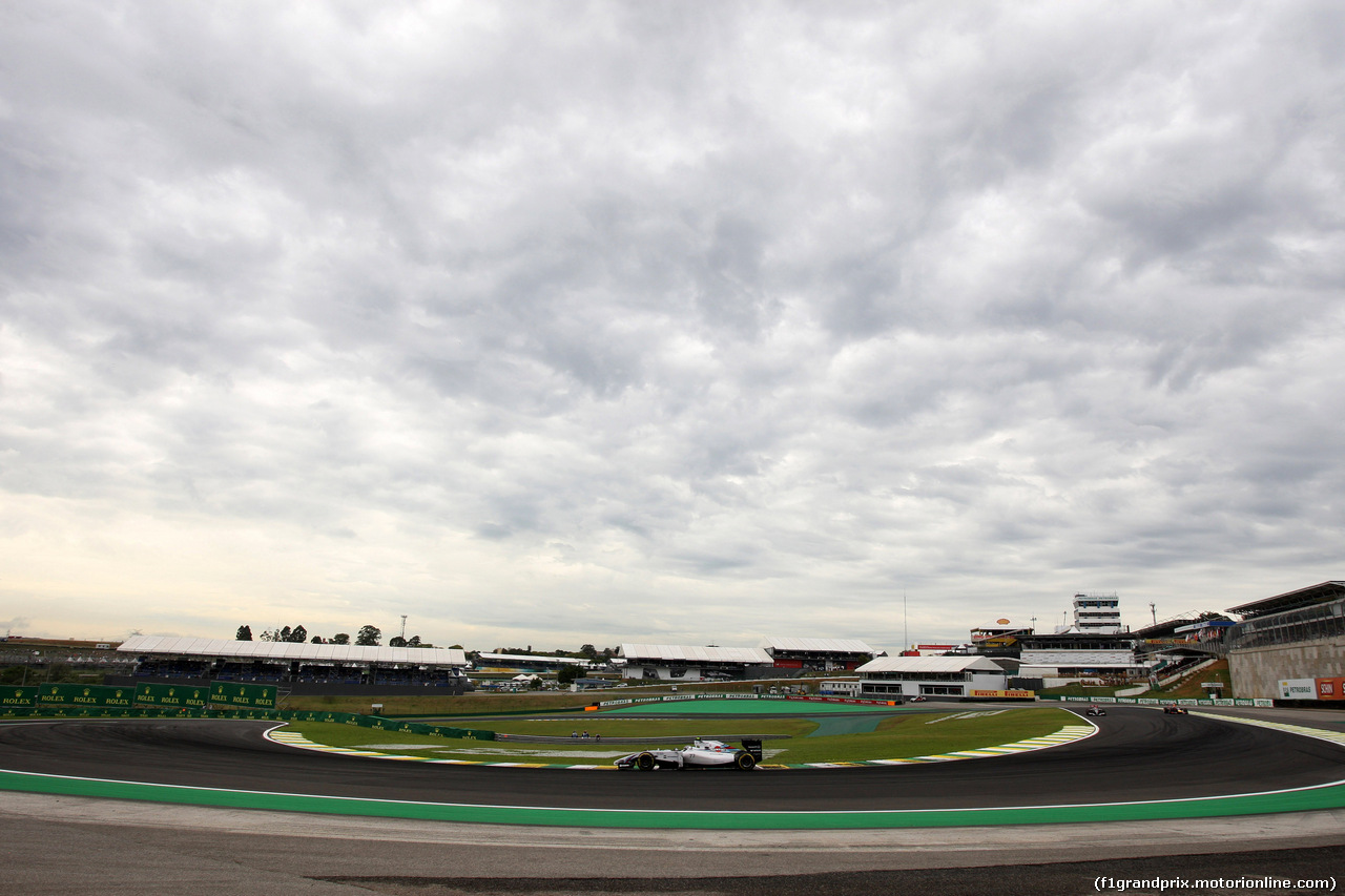 GP BRASILE, 08.11.2014 - Prove Libere 3, Valtteri Bottas (FIN) Williams F1 Team FW36