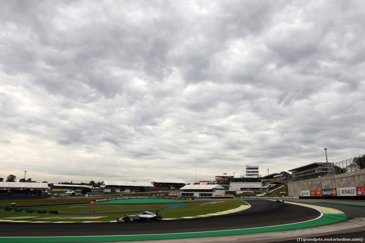 GP BRASILE, 08.11.2014 - Prove Libere 3, Lewis Hamilton (GBR) Mercedes AMG F1 W05