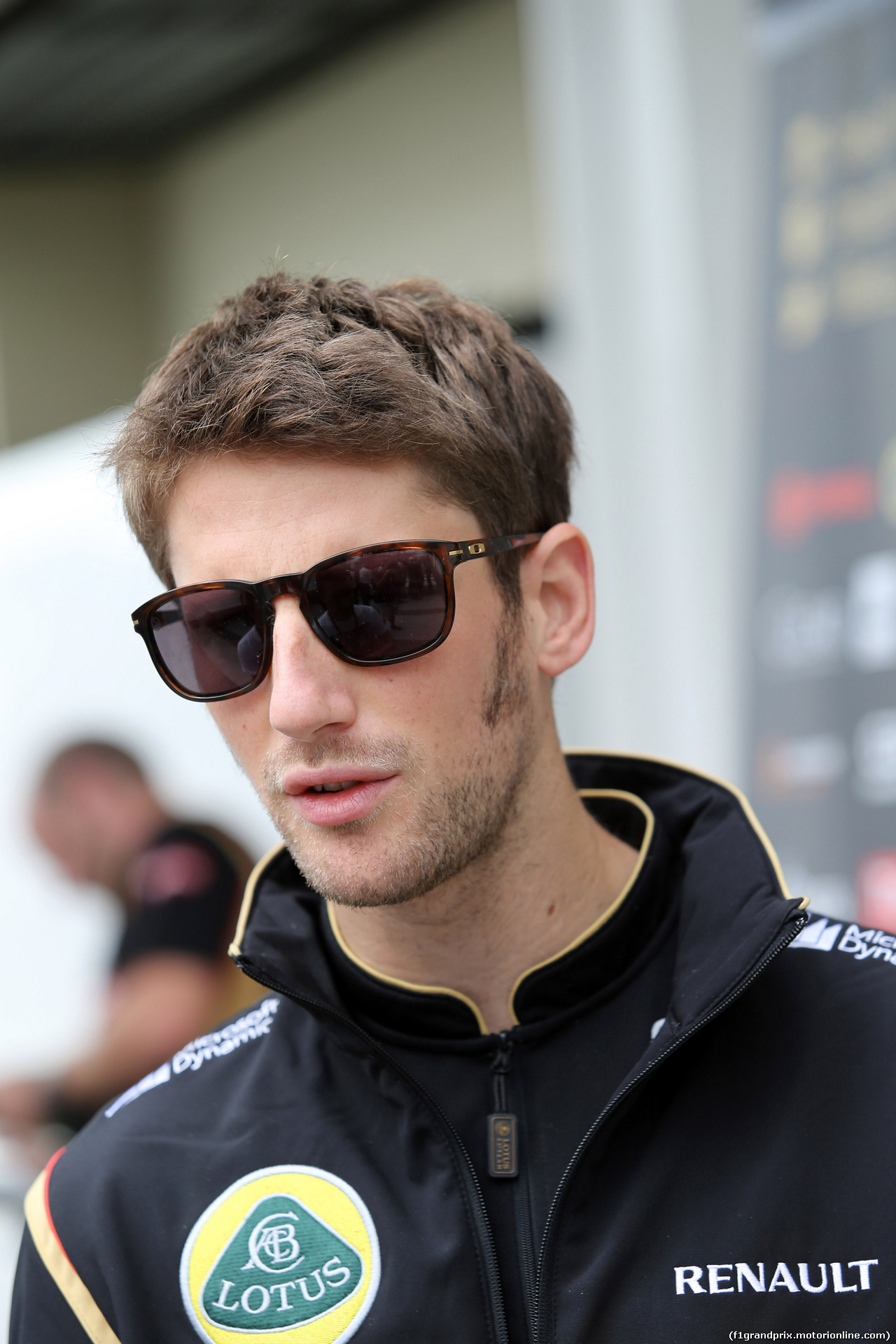 GP BRASILE, 08.11.2014 - Prove Libere 3, Romain Grosjean (FRA) Lotus F1 Team E22