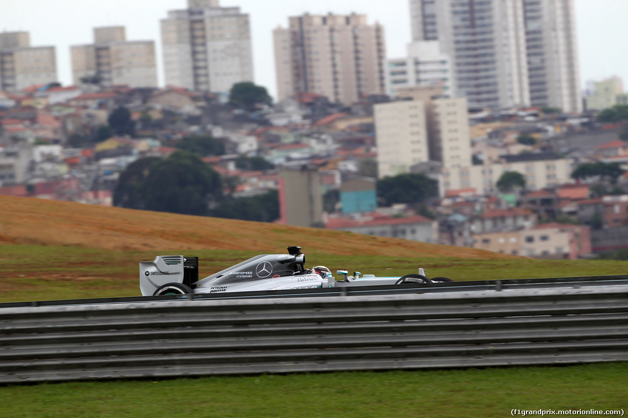 GP BRASILE, 08.11.2014 - Prove Libere 3, Lewis Hamilton (GBR) Mercedes AMG F1 W05