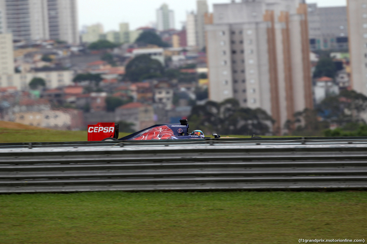 GP BRASILE, 08.11.2014 - Prove Libere 3, Jean-Eric Vergne (FRA) Scuderia Toro Rosso STR9