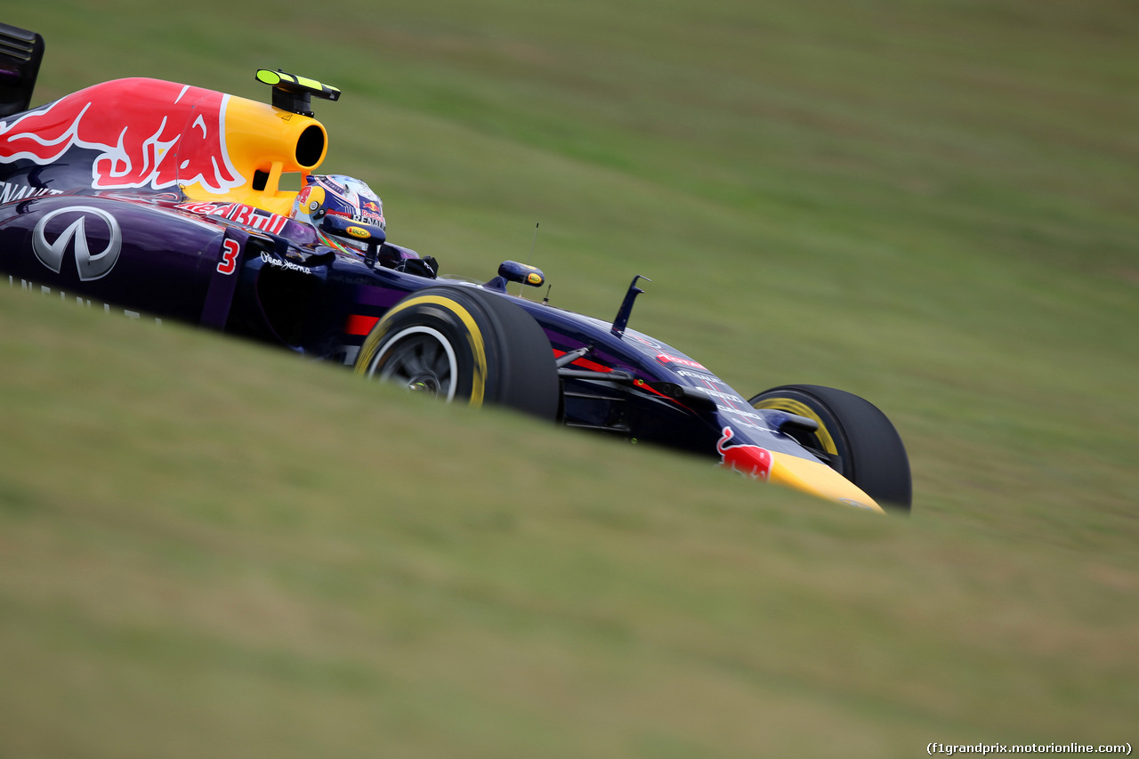 GP BRASILE, 08.11.2014 - Prove Libere 3, Daniel Ricciardo (AUS) Red Bull Racing RB10