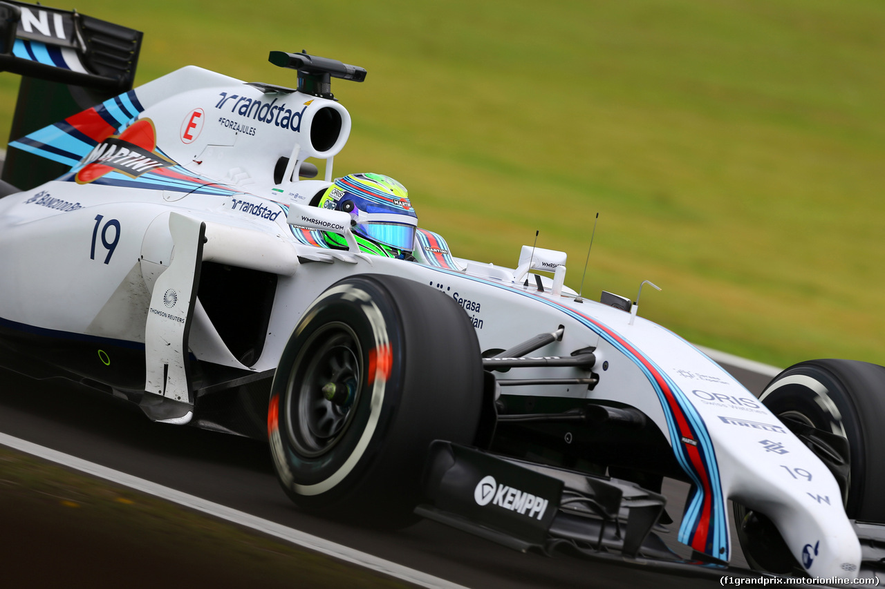 GP BRASILE, 08.11.2014 - Prove Libere 3, Felipe Massa (BRA) Williams F1 Team FW36