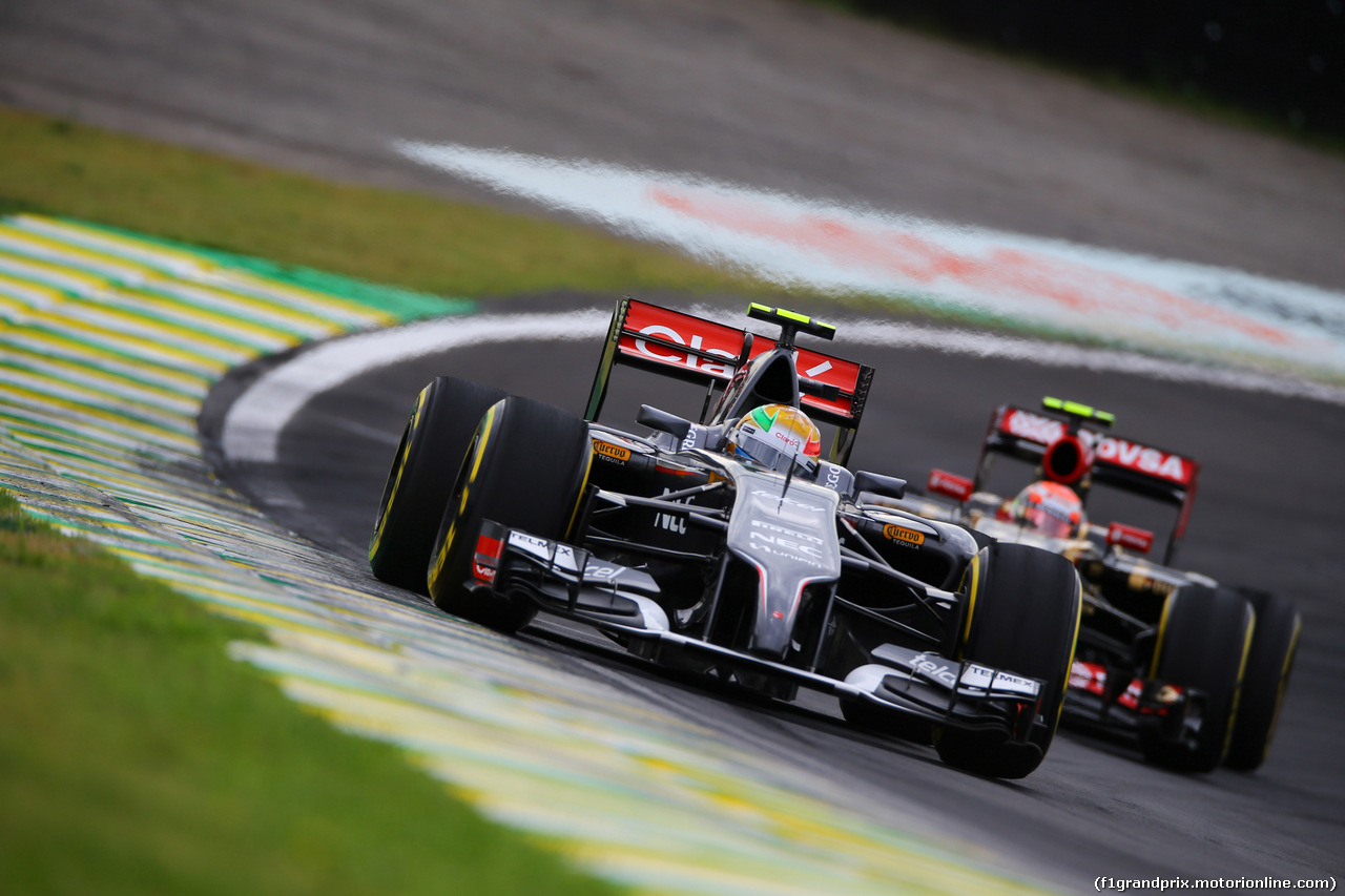 GP BRASILE, 08.11.2014 - Prove Libere 3, Esteban Gutierrez (MEX), Sauber F1 Team C33