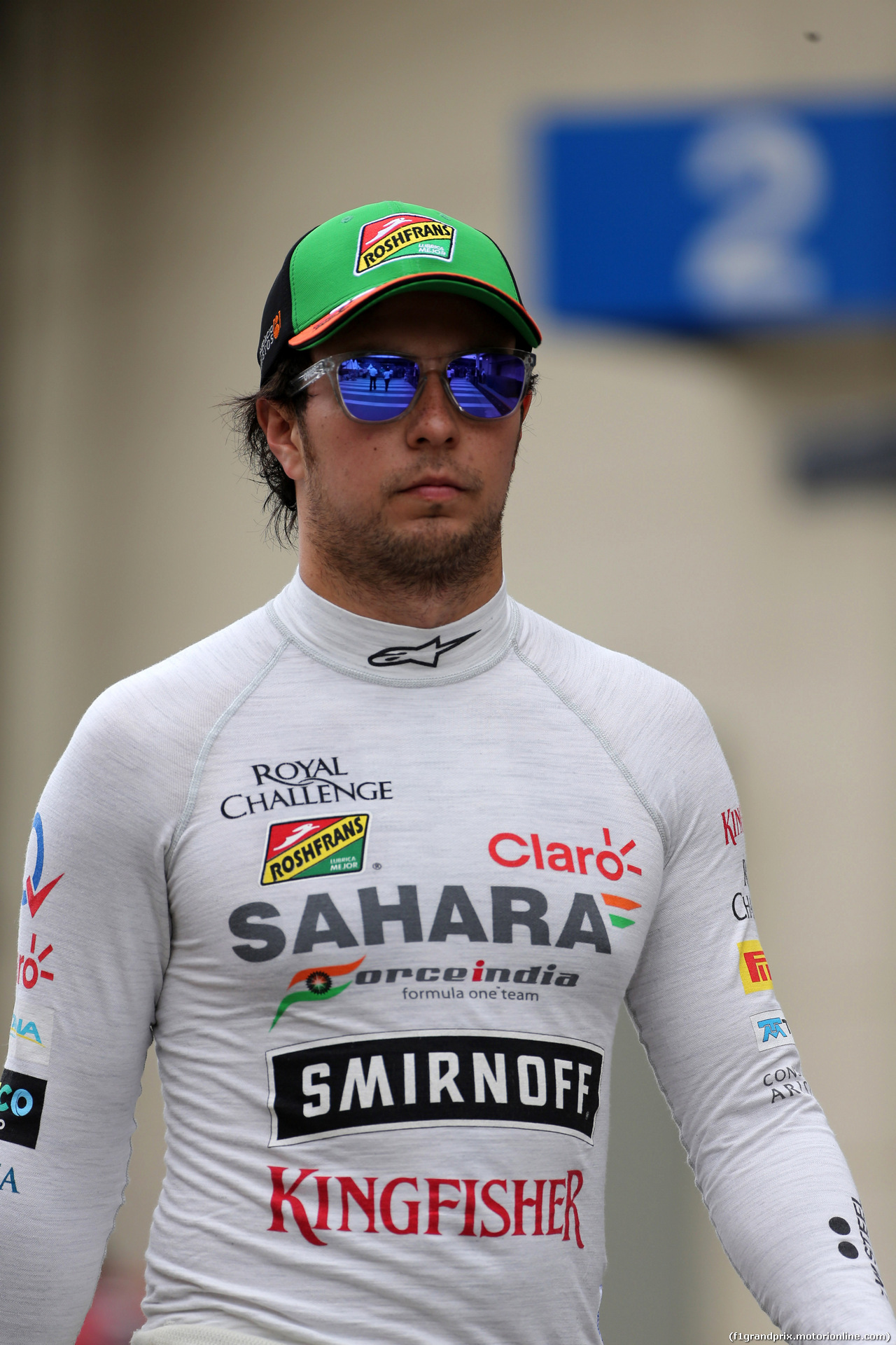 GP BRASILE, 08.11.2014 - Qualifiche, Sergio Perez (MEX) Sahara Force India F1 VJM07