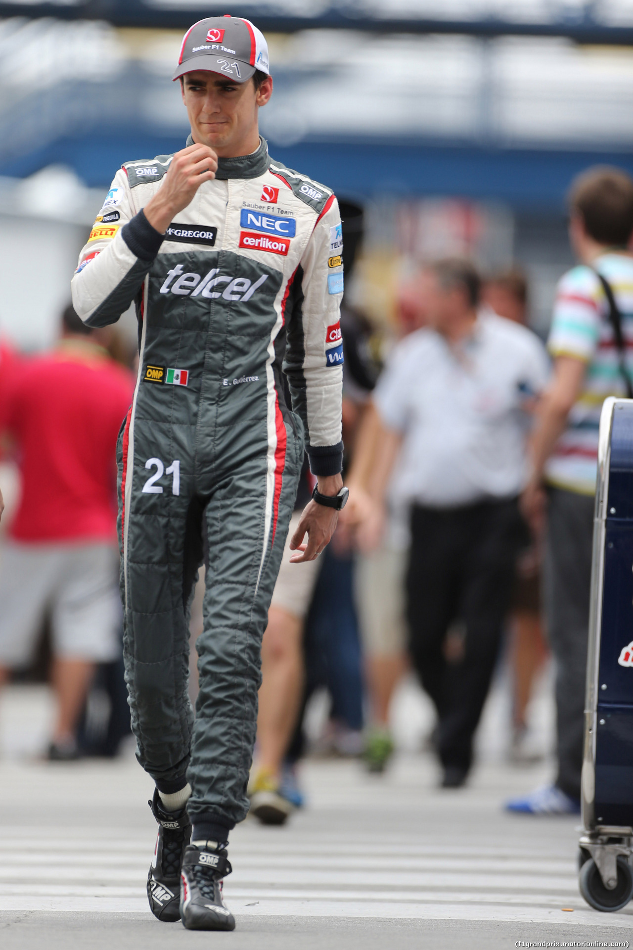 GP BRASILE, 08.11.2014 - Qualifiche, Esteban Gutierrez (MEX), Sauber F1 Team C33