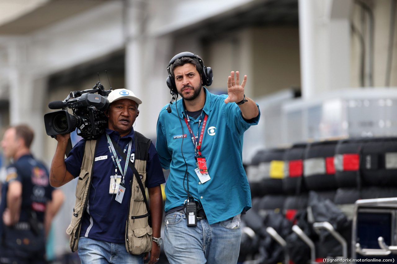 GP BRASILE, 08.11.2014 - Qualifiche, Globo Tv