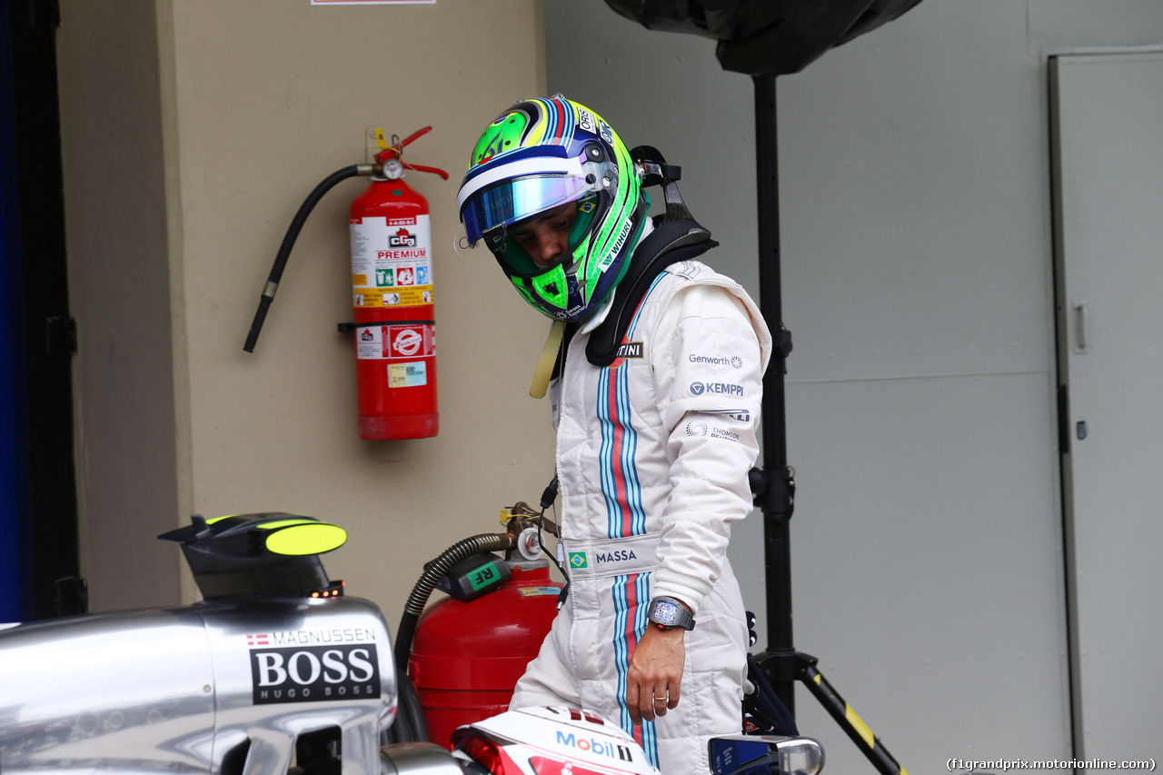 GP BRASILE, 08.11.2014 - Qualifiche, terzo Felipe Massa (BRA) Williams F1 Team FW36