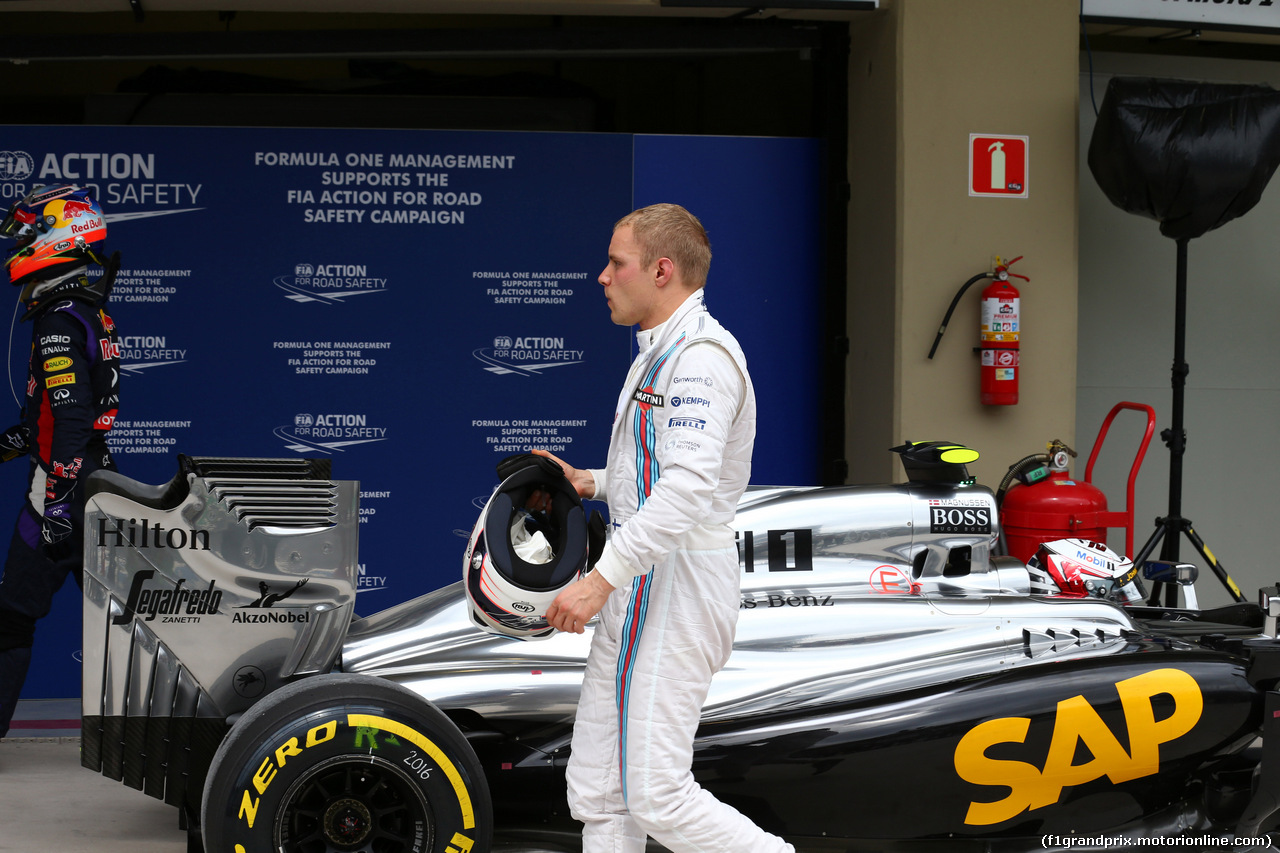 GP BRASILE, 08.11.2014 - Qualifiche, Valtteri Bottas (FIN) Williams F1 Team FW36