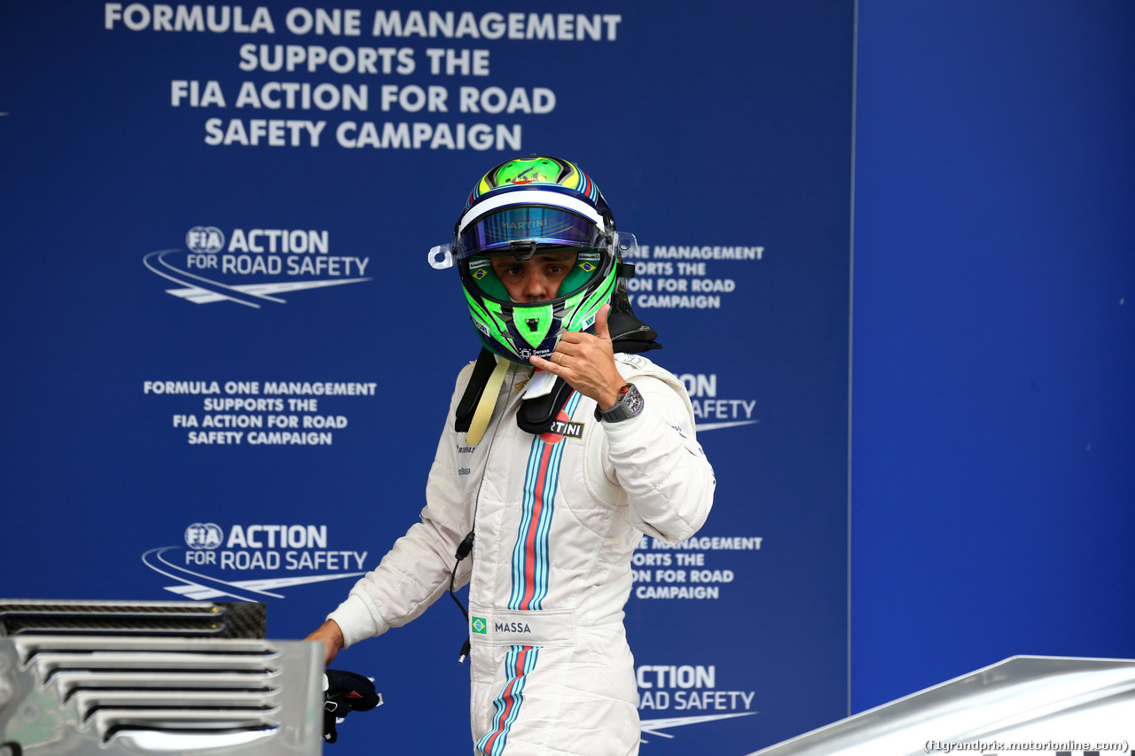 GP BRASILE, 08.11.2014 - Qualifiche, terzo Felipe Massa (BRA) Williams F1 Team FW36