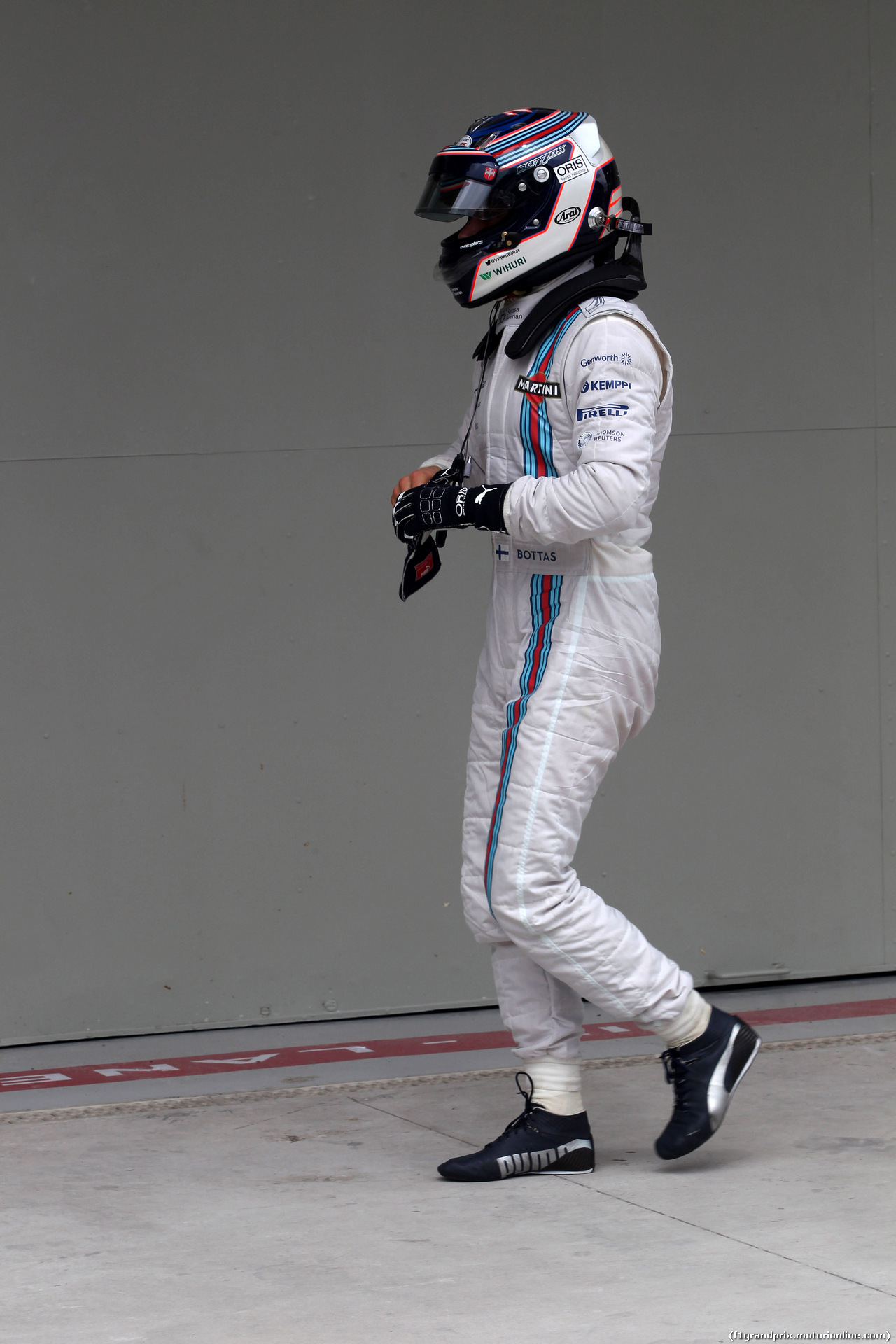 GP BRASILE, 08.11.2014 - Qualifiche, Valtteri Bottas (FIN) Williams F1 Team FW36