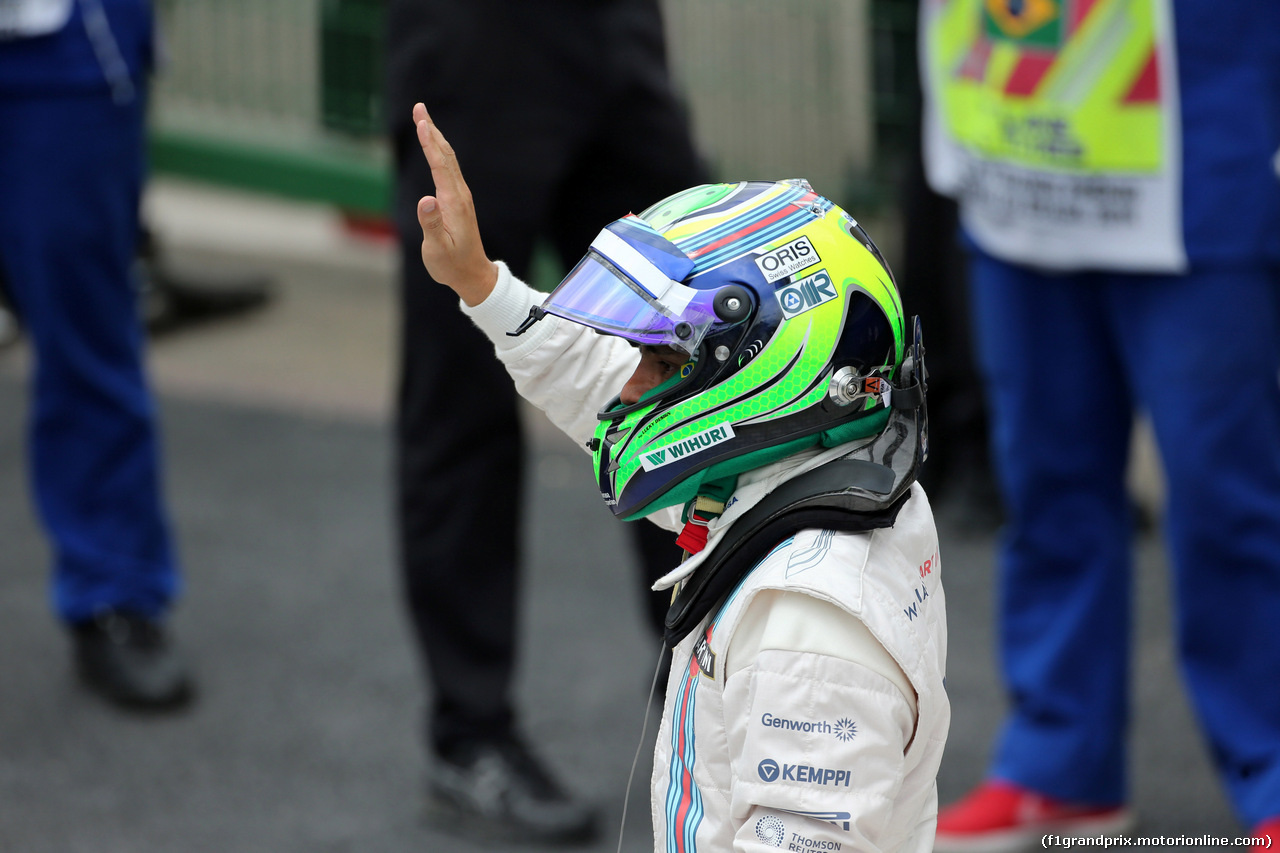 GP BRASILE, 08.11.2014 - Qualifiche, terzo Felipe Massa (BRA) Williams F1 Team FW36