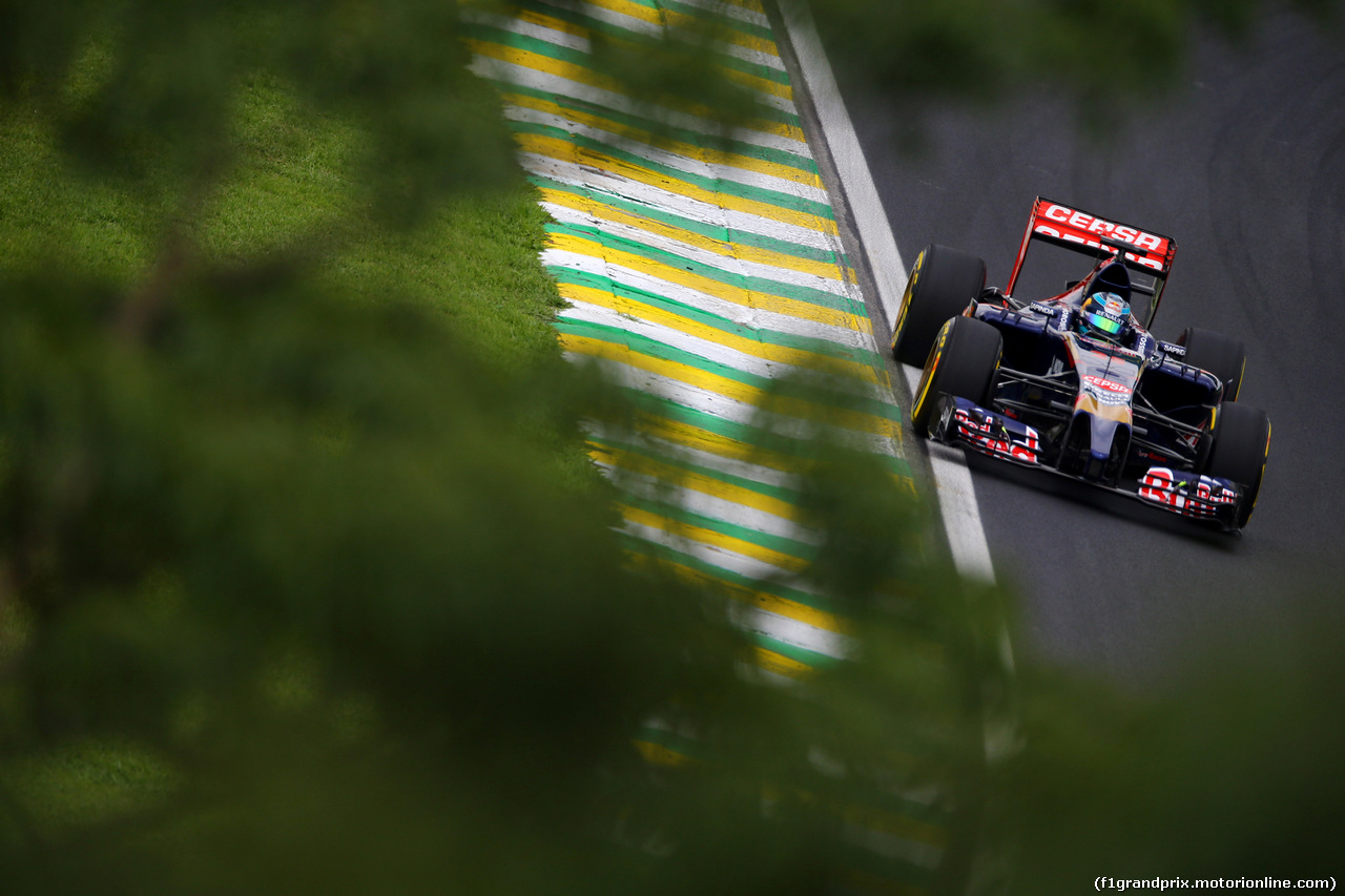 GP BRASILE, 08.11.2014 - Qualifiche, Jean-Eric Vergne (FRA) Scuderia Toro Rosso STR9