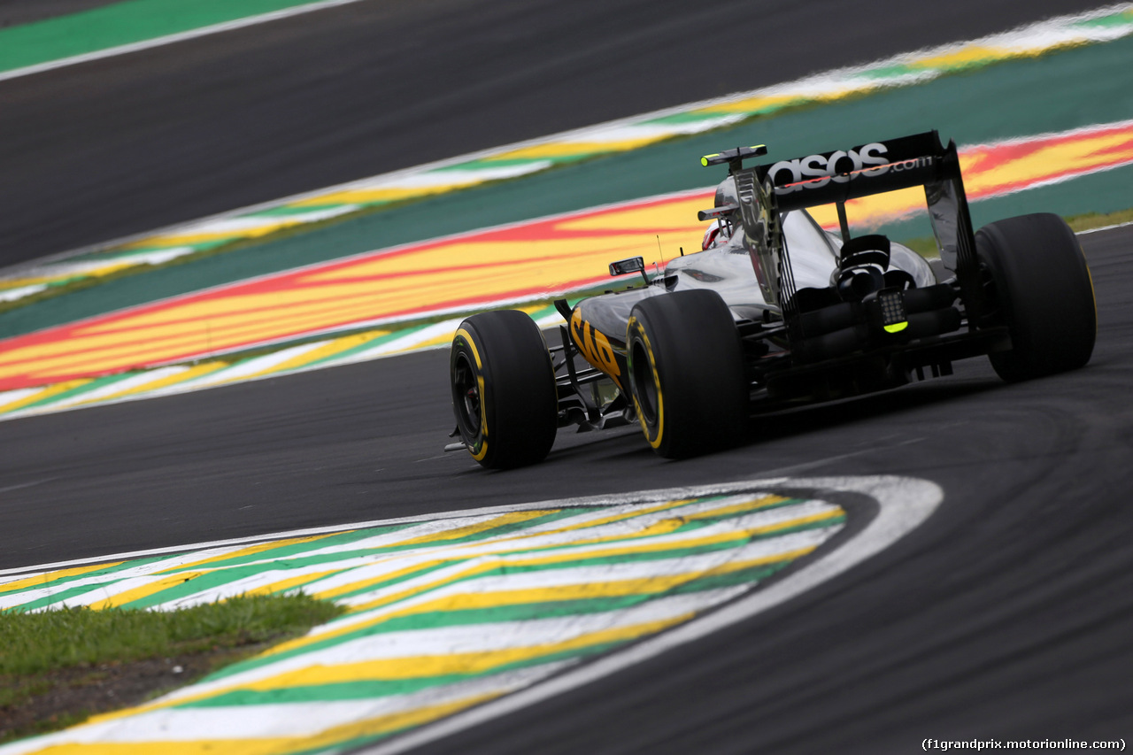 GP BRASILE, 08.11.2014 - Qualifiche, Kevin Magnussen (DEN) McLaren Mercedes MP4-29