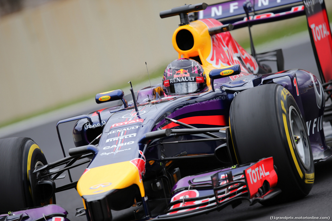 GP BRASILE, 08.11.2014 - Qualifiche, Sebastian Vettel (GER) Red Bull Racing RB10