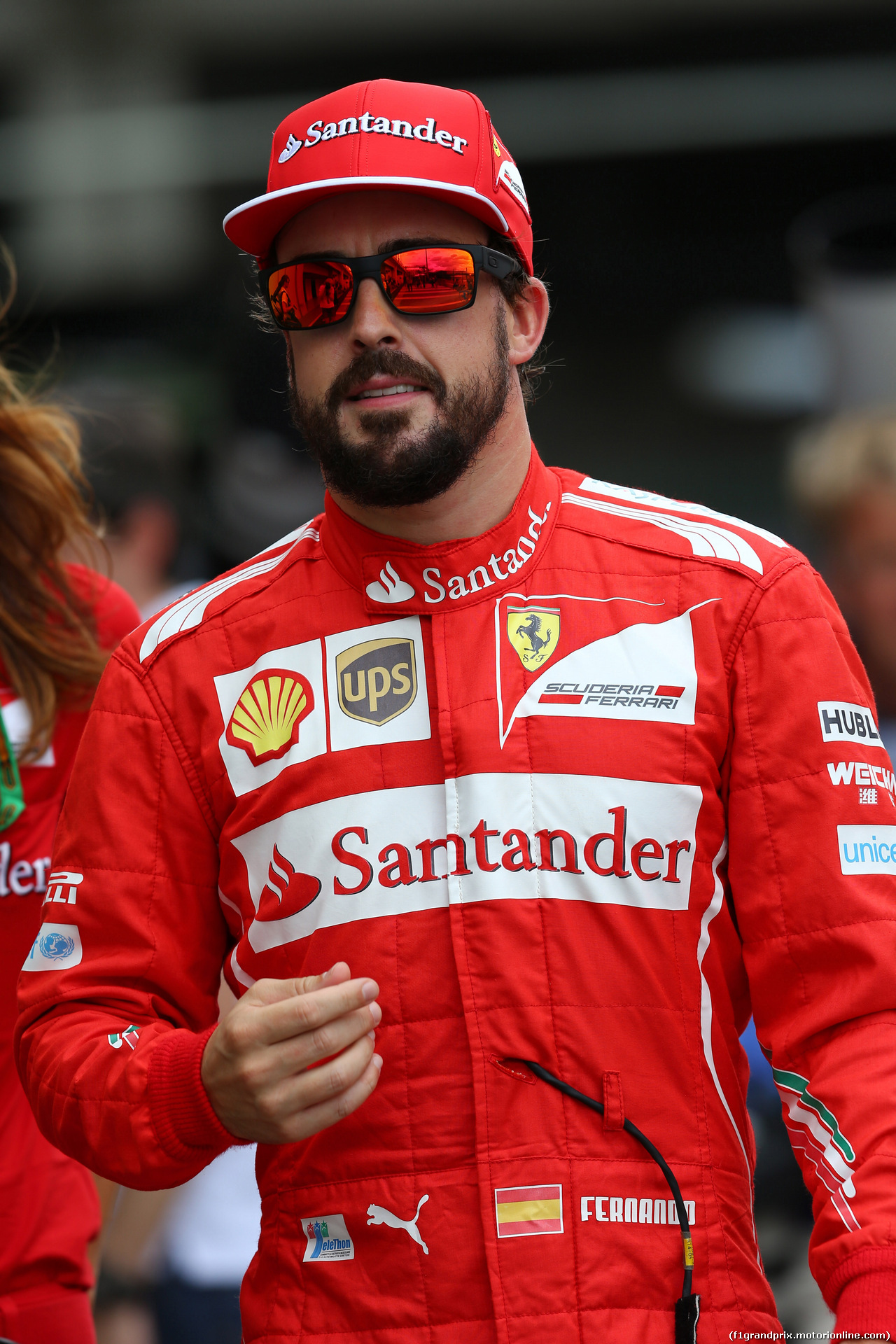 GP BRASILE, 08.11.2014 - Qualifiche, Fernando Alonso (ESP) Ferrari F14-T