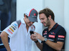 GP BRASILE, 07.11.2014 - Adrian Sutil (GER) Sauber F1 Team C33 e Jean-Eric Vergne (FRA) Scuderia Toro Rosso STR9