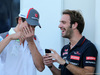 GP BRASILE, 07.11.2014 - Adrian Sutil (GER) Sauber F1 Team C33 e Jean-Eric Vergne (FRA) Scuderia Toro Rosso STR9