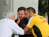 GP BRASILE, 08.11.2014 - Free Practice 3, Bernie Ecclestone (GBR), President e CEO of FOM, Christian Horner (GBR), Red Bull Racing, Sporting Director e Cyril Abiteboul (FRA), Renault F1