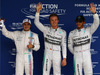 GP BRASILE, 08.11.2014 - Qualifiche, terzo Felipe Massa (BRA) Williams F1 Team FW36, Nico Rosberg (GER) Mercedes AMG F1 W05 pole position e secondo Lewis Hamilton (GBR) Mercedes AMG F1 W05