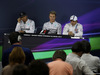 GP BRASILE, 08.11.2014 - Qualifiche, Conferenza Stampa, Lewis Hamilton (GBR) Mercedes AMG F1 W05, Nico Rosberg (GER) Mercedes AMG F1 W05 e Felipe Massa (BRA) Williams F1 Team FW36