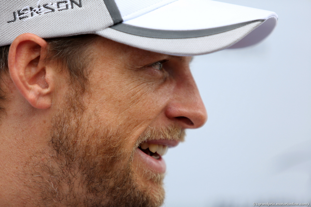 GP BRASILE, 06.11.2014 - Jenson Button (GBR) McLaren Mercedes MP4-29