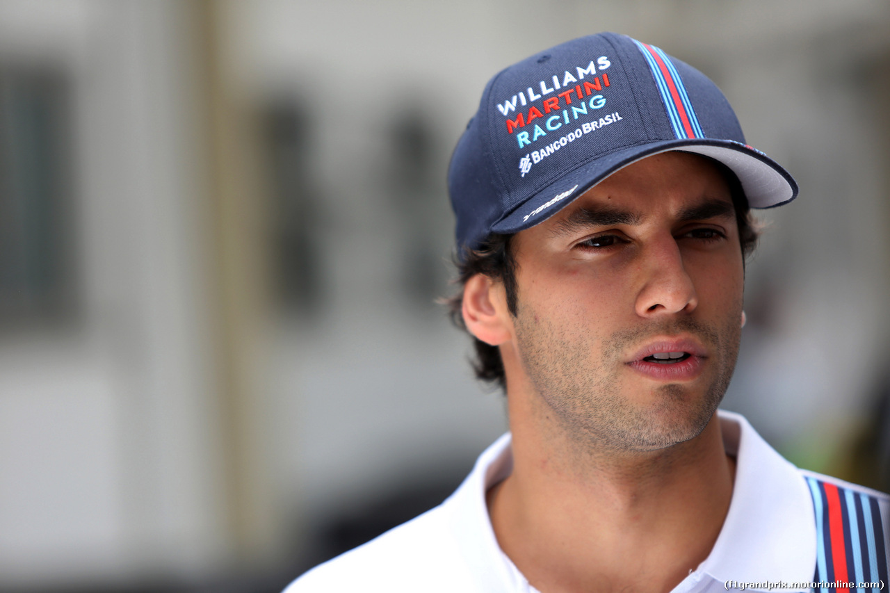 GP BRASILE, 06.11.2014 - Felipe Nasr (BRA) Williams Test e Reserve Driver