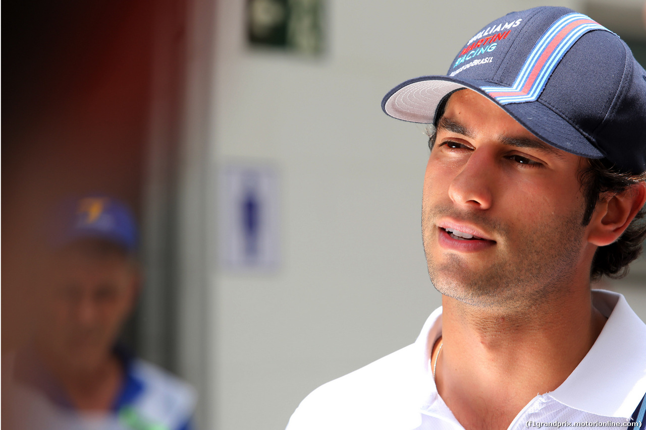 GP BRASILE, 06.11.2014 - Felipe Nasr (BRA) Williams Test e Reserve Driver