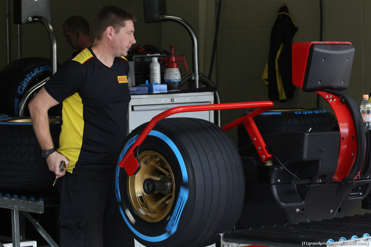 GP BRASILE, 06.11.2014 - Pirelli Tyres