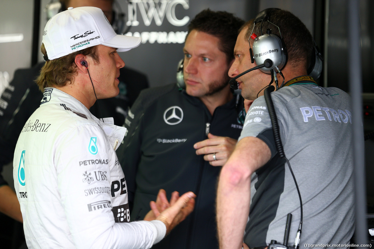 GP BRASILE, 07.11.2014 - Prove Libere 1, Nico Rosberg (GER) Mercedes AMG F1 W05