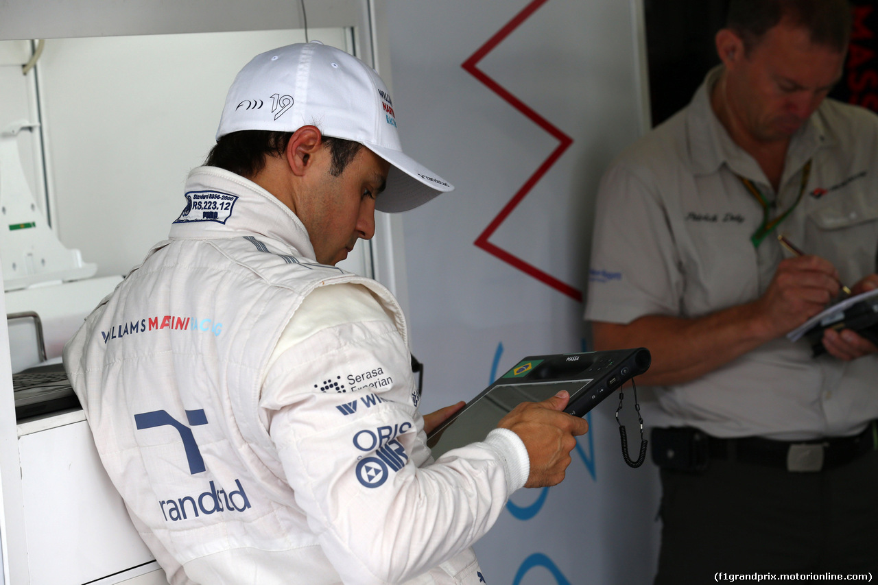 GP BRASILE, 07.11.2014 - Prove Libere 1, Felipe Massa (BRA) Williams F1 Team FW36