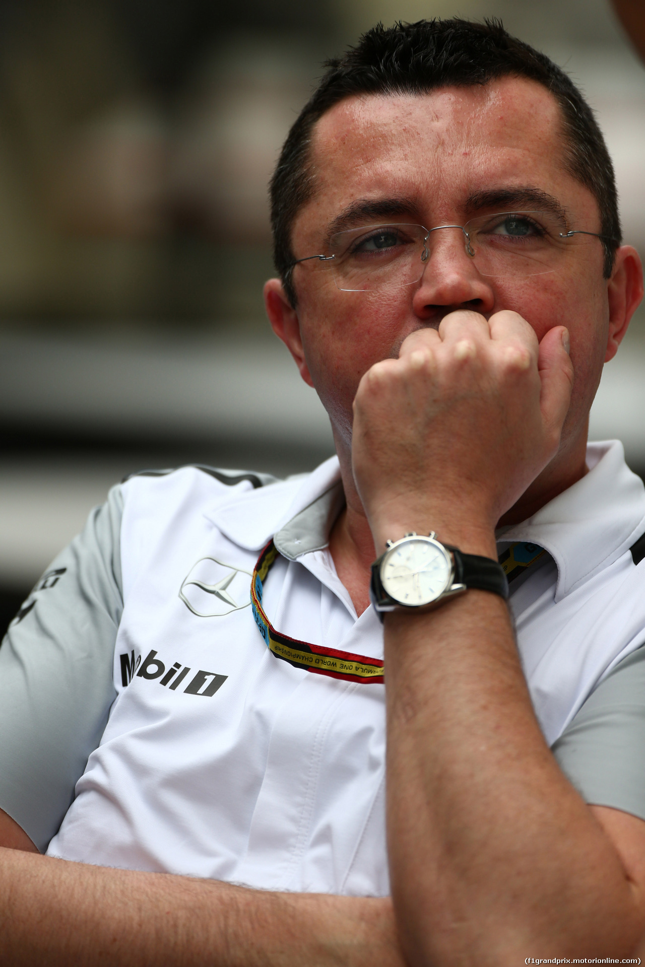 GP BRASILE, 07.11.2014 - Prove Libere 1, Eric Boullier (FRA) McLaren Racing Director.