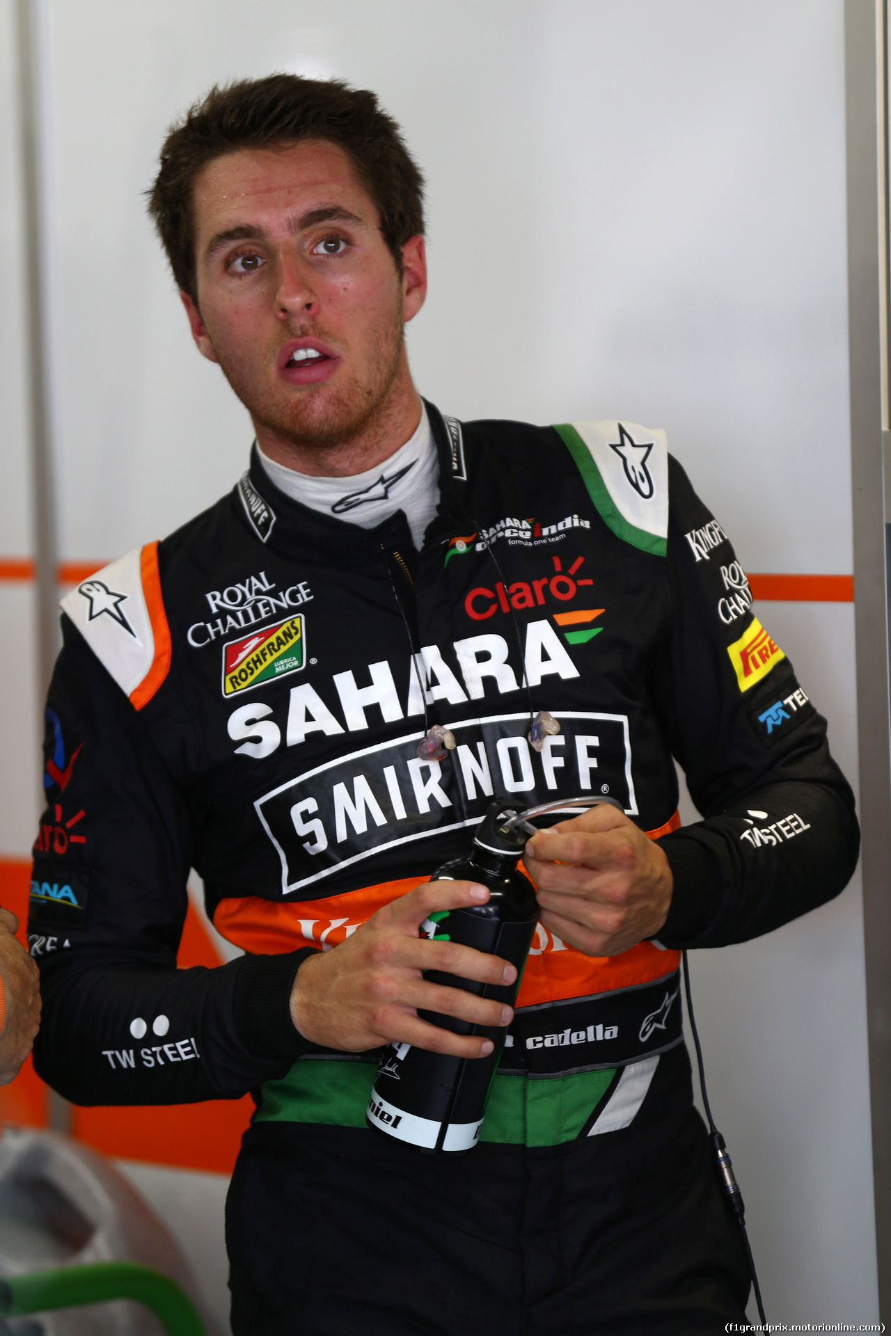 GP BRASILE, 07.11.2014 - Prove Libere 1, Daniel Juncadella (ESP) Sahara Force India F1 VJM07 Test e Reserve Driver