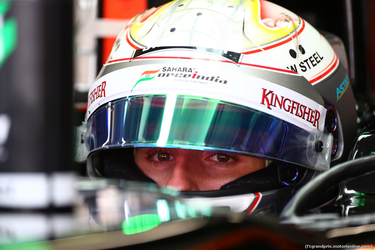 GP BRASILE, 07.11.2014 - Prove Libere 1, Daniel Juncadella (ESP) Sahara Force India F1 VJM07 Test e Reserve Driver