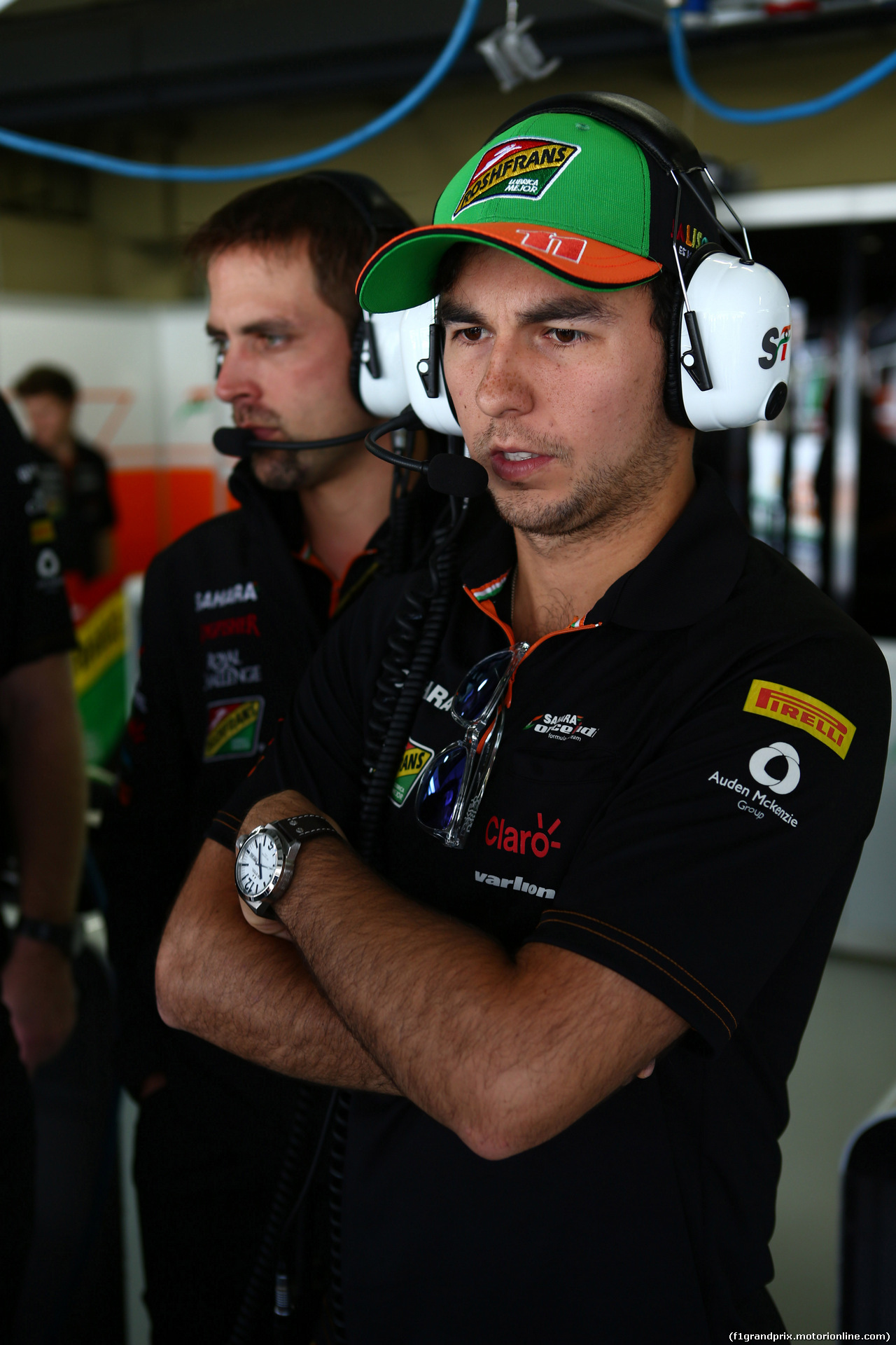 GP BRASILE, 07.11.2014 - Prove Libere 1, Sergio Perez (MEX) Sahara Force India F1 VJM07