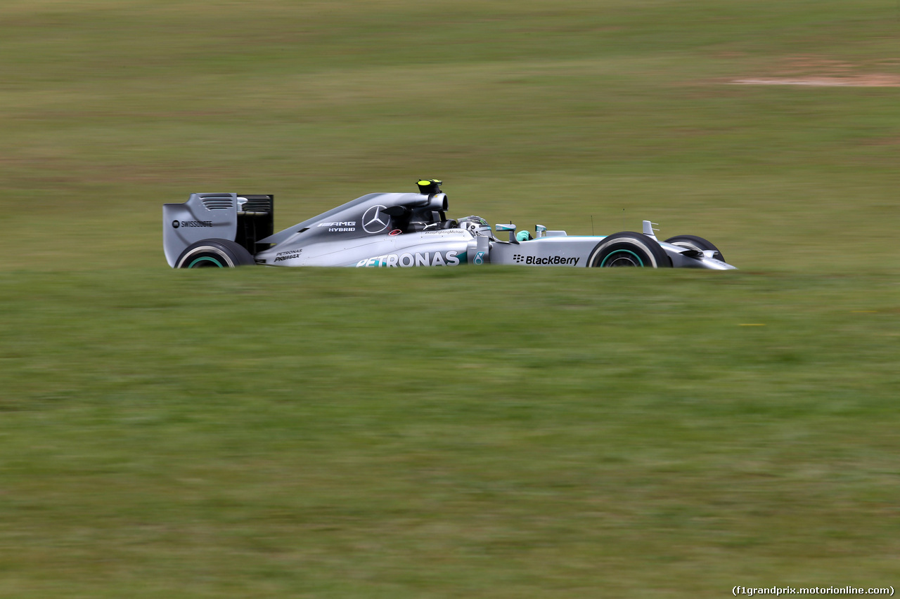 GP BRASILE, 07.11.2014 - Prove Libere 1, Nico Rosberg (GER) Mercedes AMG F1 W05