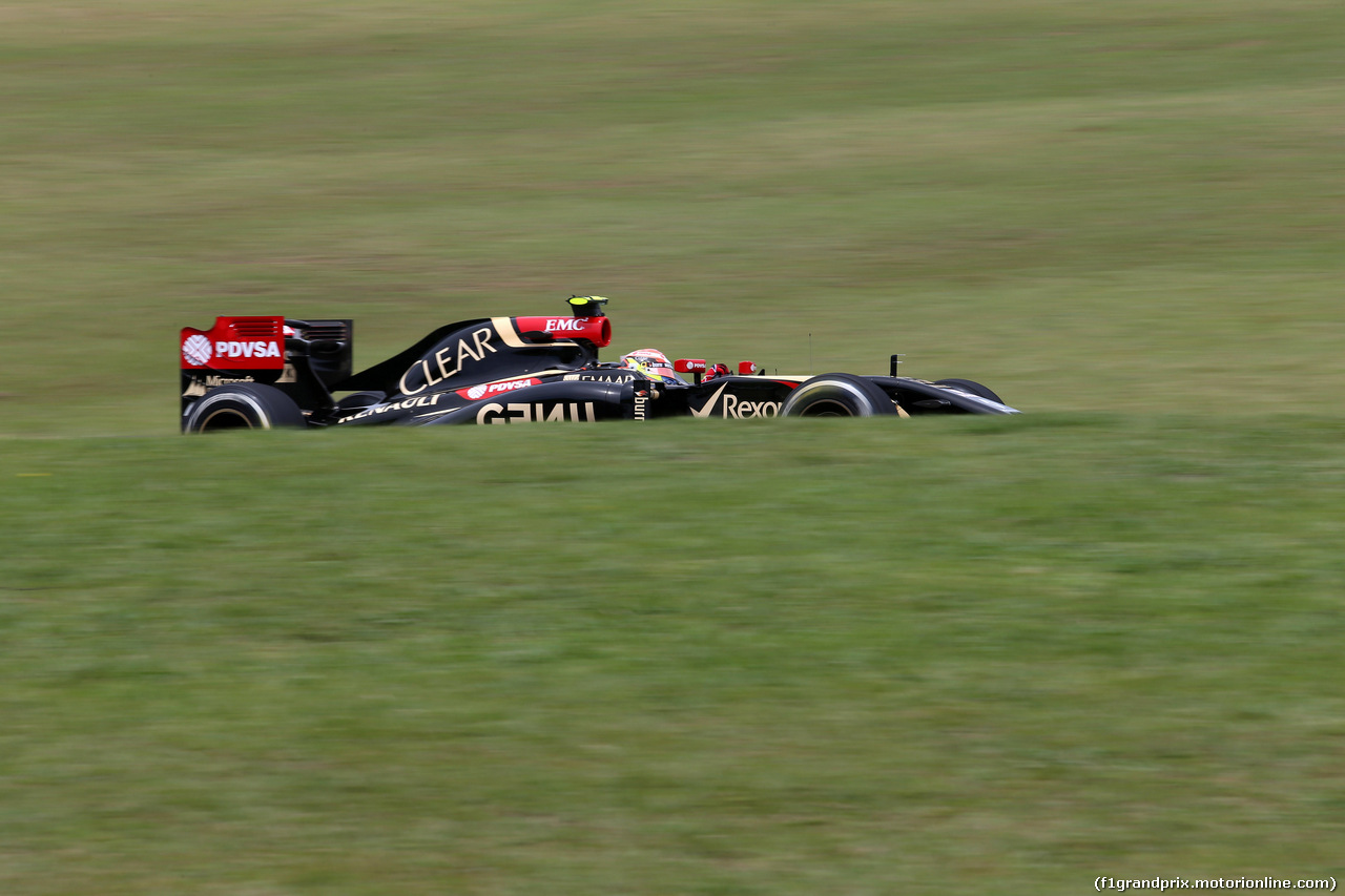 GP BRASILE, 07.11.2014 - Prove Libere 1, Pastor Maldonado (VEN) Lotus F1 Team E22