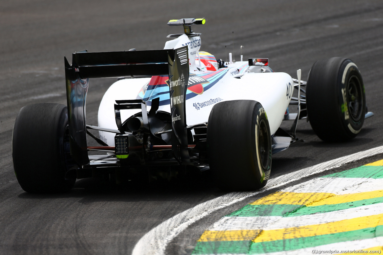 GP BRASILE, 07.11.2014 - Prove Libere 1, Valtteri Bottas (FIN) Williams F1 Team FW36