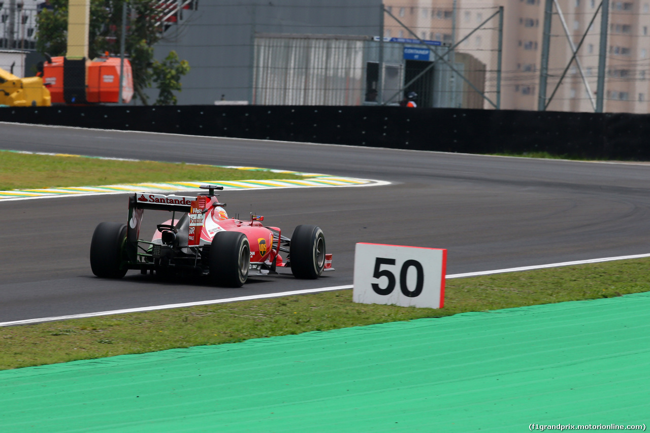 GP BRASILE, 07.11.2014 - Prove Libere 1, Fernando Alonso (ESP) Ferrari F14-T