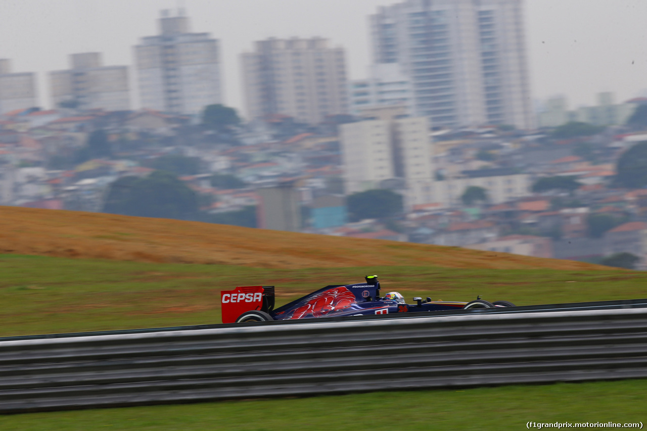 GP BRASILE, 07.11.2014 - Prove Libere 1, Daniil Kvyat (RUS) Scuderia Toro Rosso STR9