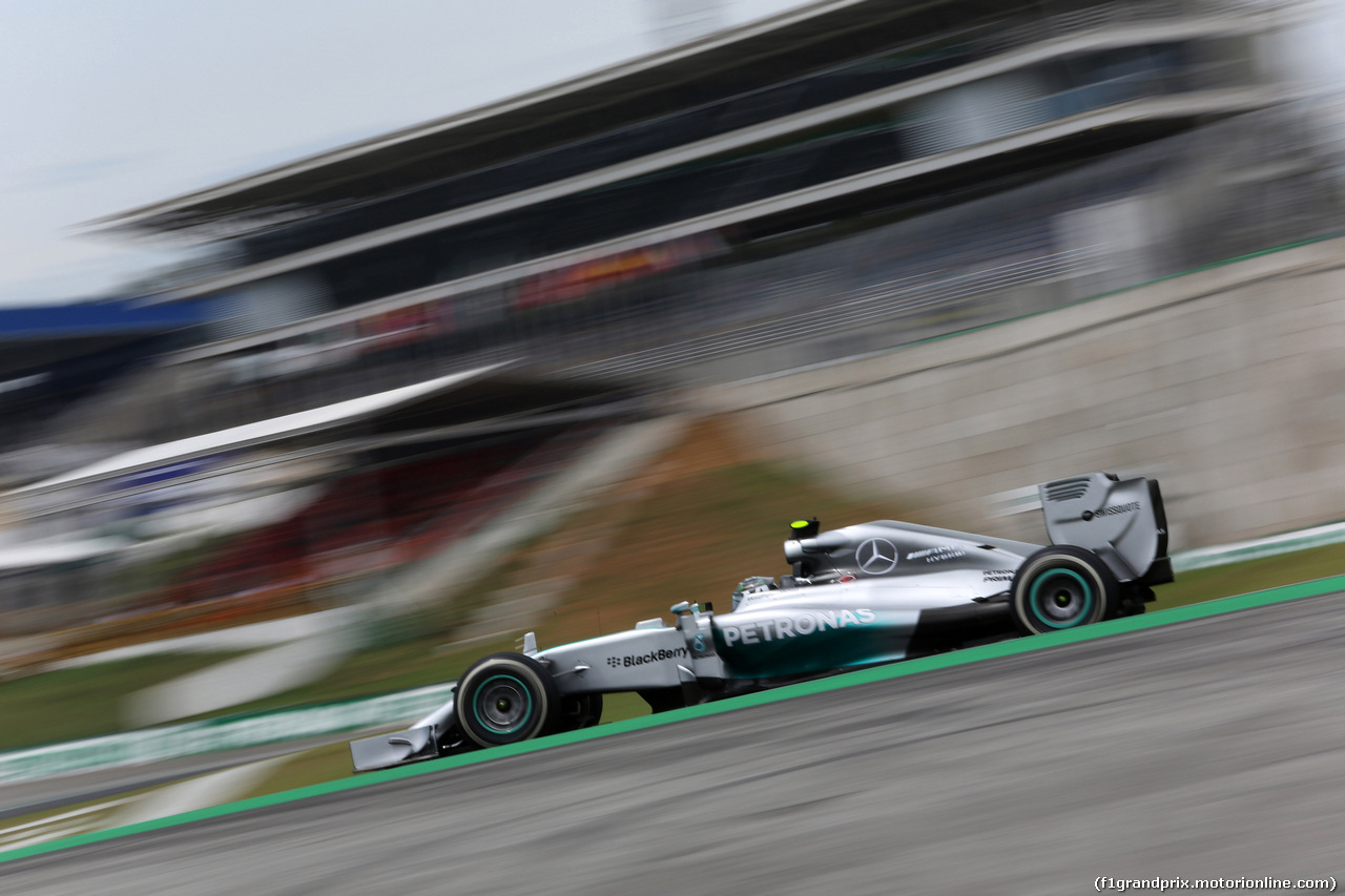 GP BRASILE, 07.11.2014 - Prove Libere 1, Nico Rosberg (GER) Mercedes AMG F1 W05