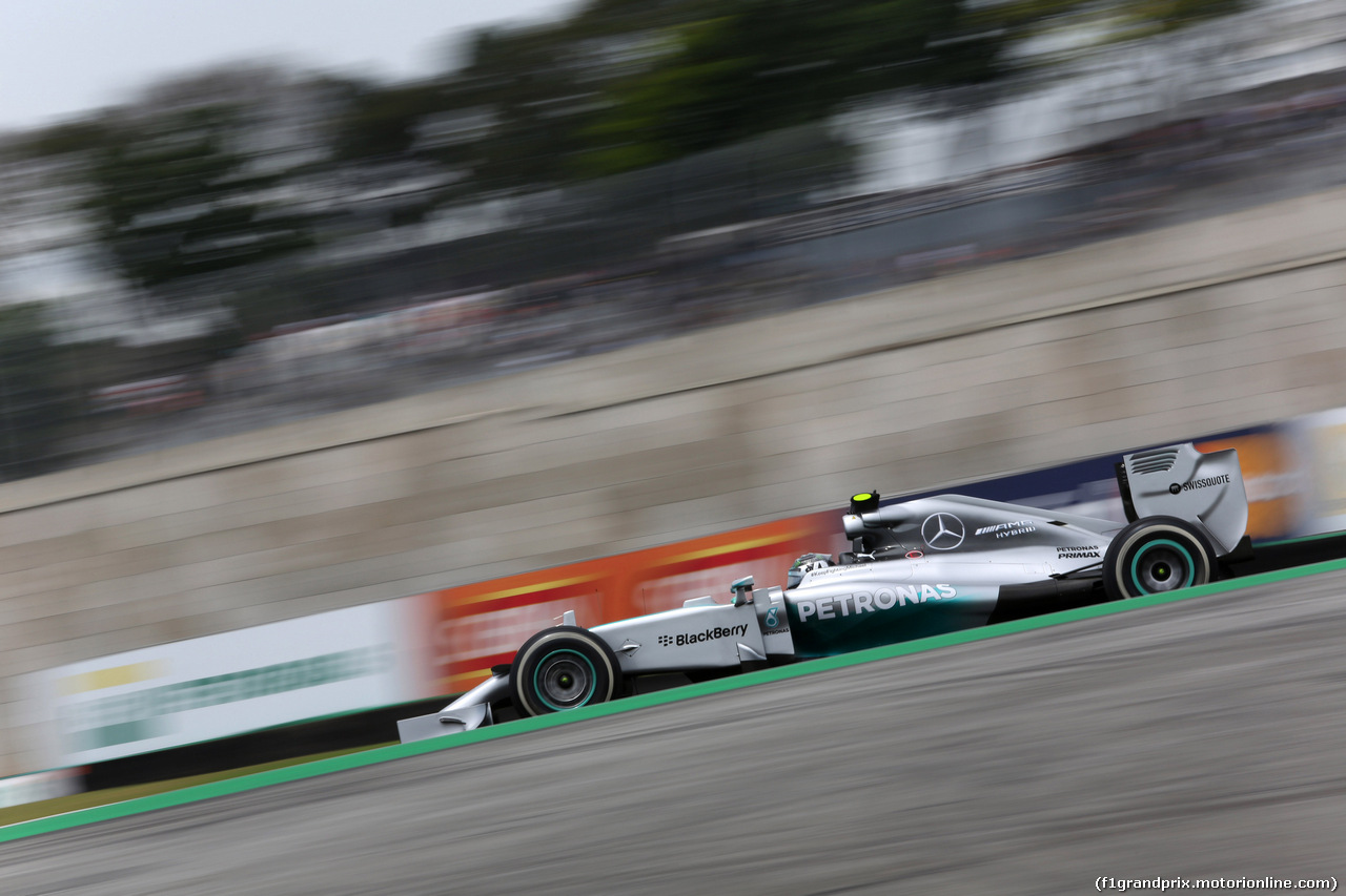 GP BRASILE, 07.11.2014 - Prove Libere 1, Nico Rosberg (GER) Mercedes AMG F1 W05