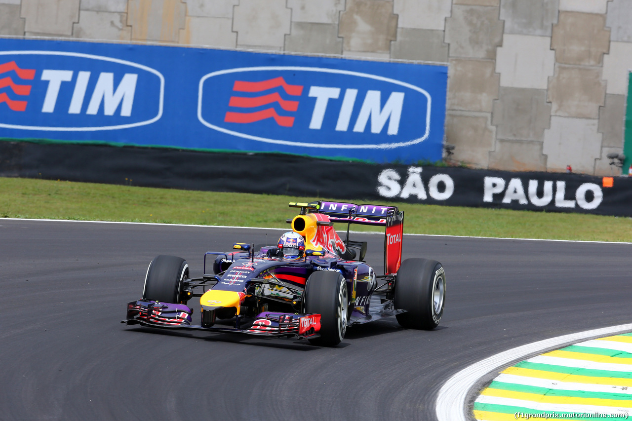 GP BRASILE, 07.11.2014 - Prove Libere 1, Daniil Kvyat (RUS) Scuderia Toro Rosso STR9