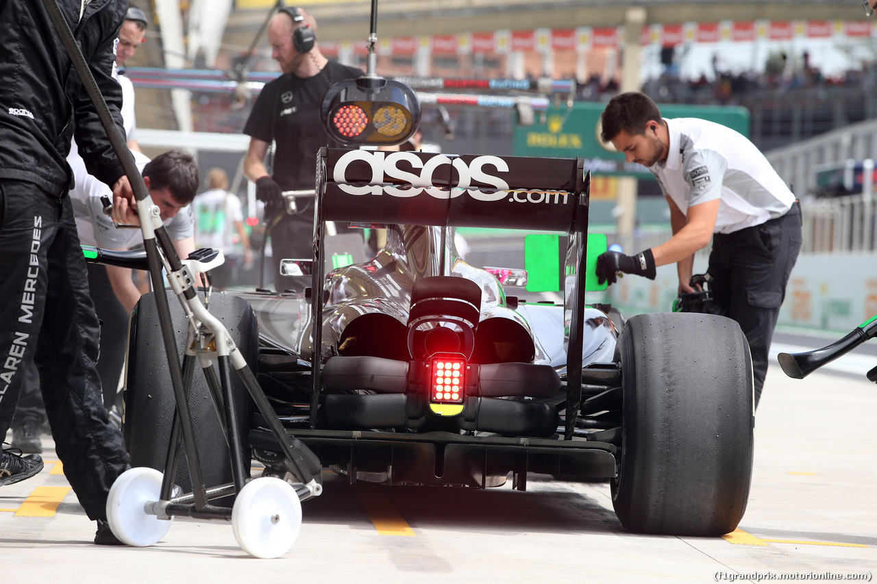 GP BRASILE, 07.11.2014 - Prove Libere 2, Jenson Button (GBR) McLaren Mercedes MP4-29