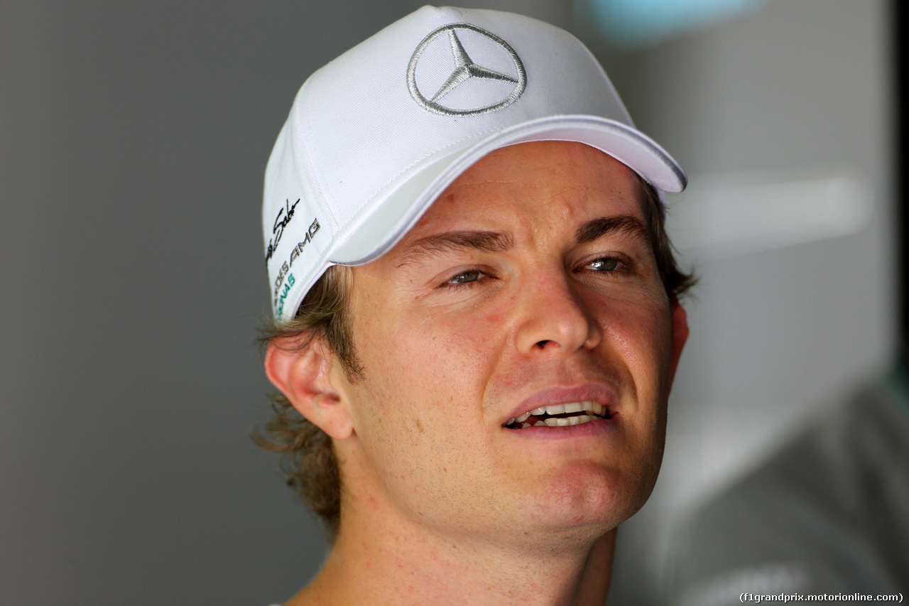 GP BRASILE, 07.11.2014 - Prove Libere 2, Nico Rosberg (GER) Mercedes AMG F1 W05