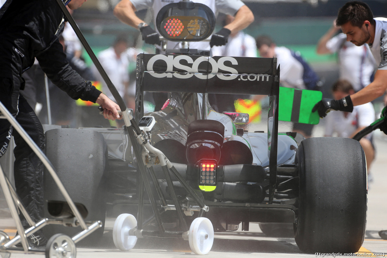 GP BRASILE, 07.11.2014 - Prove Libere 2, Jenson Button (GBR) McLaren Mercedes MP4-29