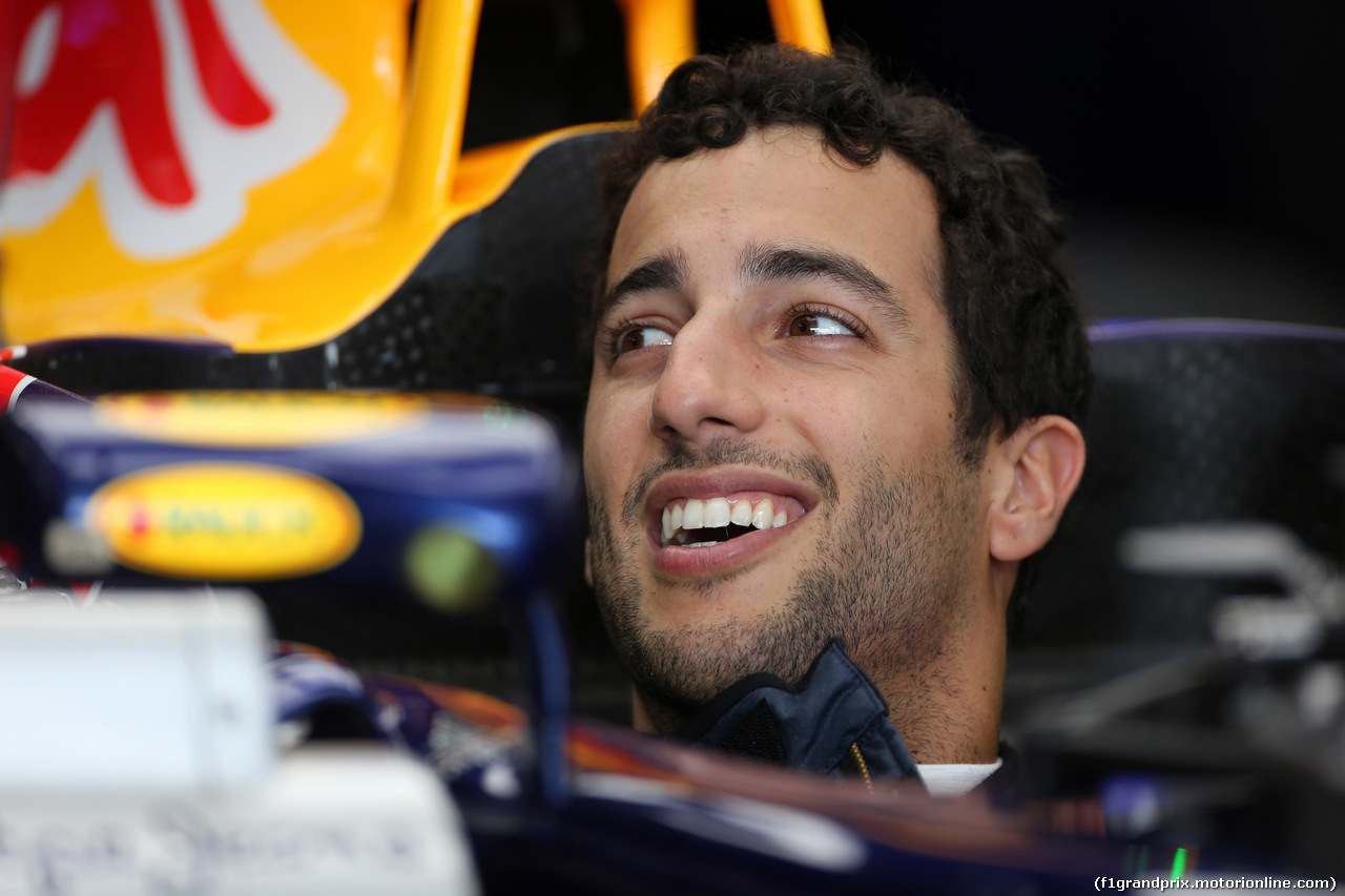 GP BRASILE, 07.11.2014 - Prove Libere 2, Daniel Ricciardo (AUS) Red Bull Racing RB10