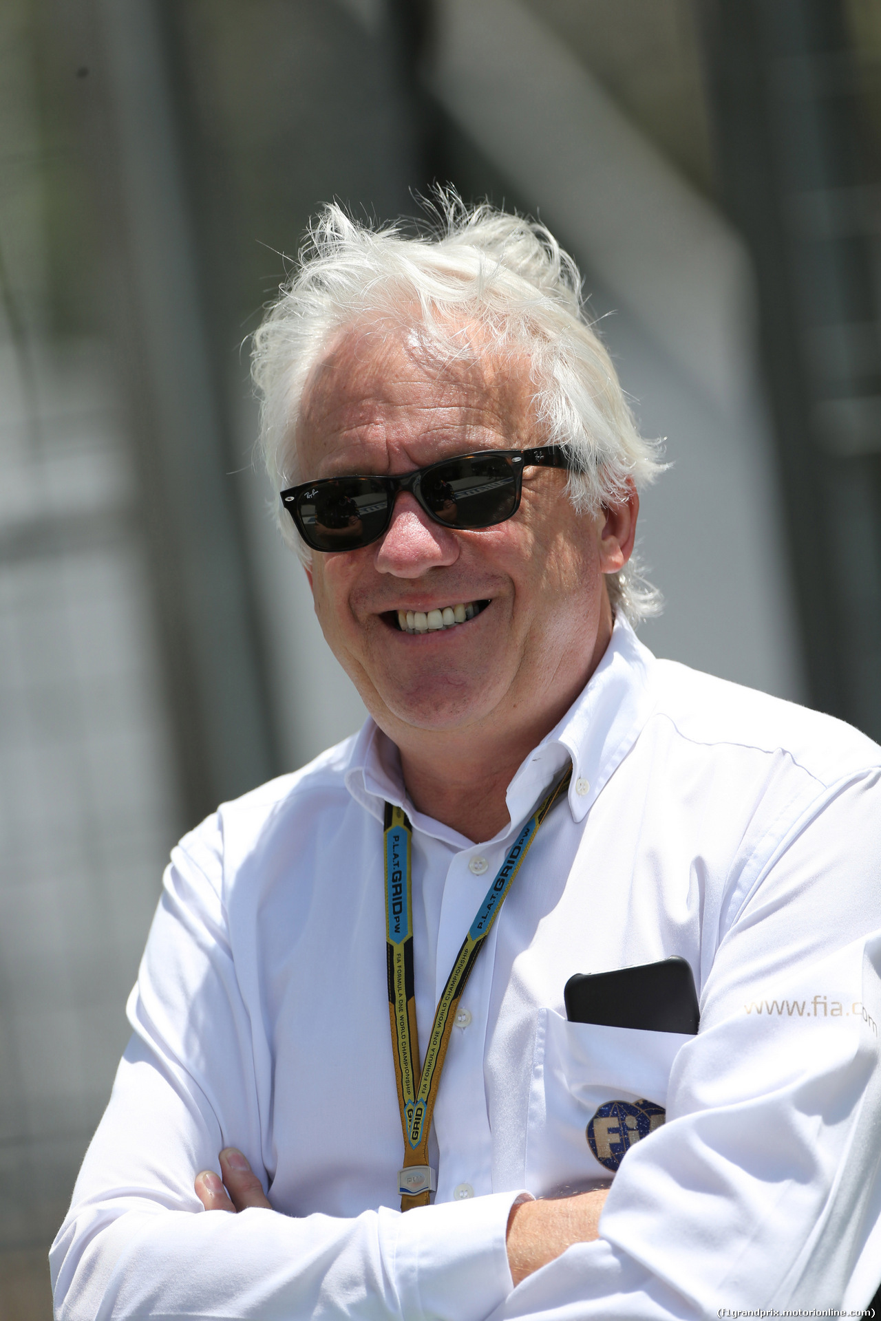 GP BRASILE, 07.11.2014 - Prove Libere 2, Charlie Whiting (GBR), Gara director e safety delegate