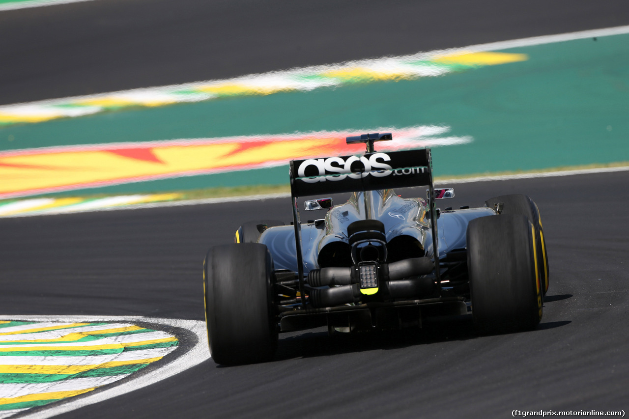 GP BRASILE, 07.11.2014 - Prove Libere 2, Jenson Button (GBR) McLaren Mercedes MP4-29