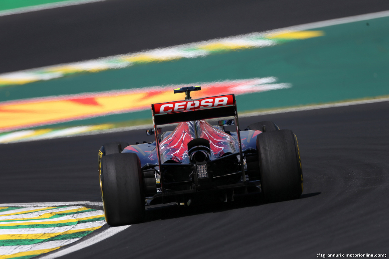 GP BRASILE, 07.11.2014 - Prove Libere 2, Daniil Kvyat (RUS) Scuderia Toro Rosso STR9